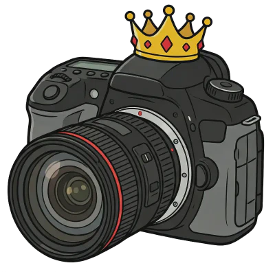 Professionele Canon camera in de photobooth
